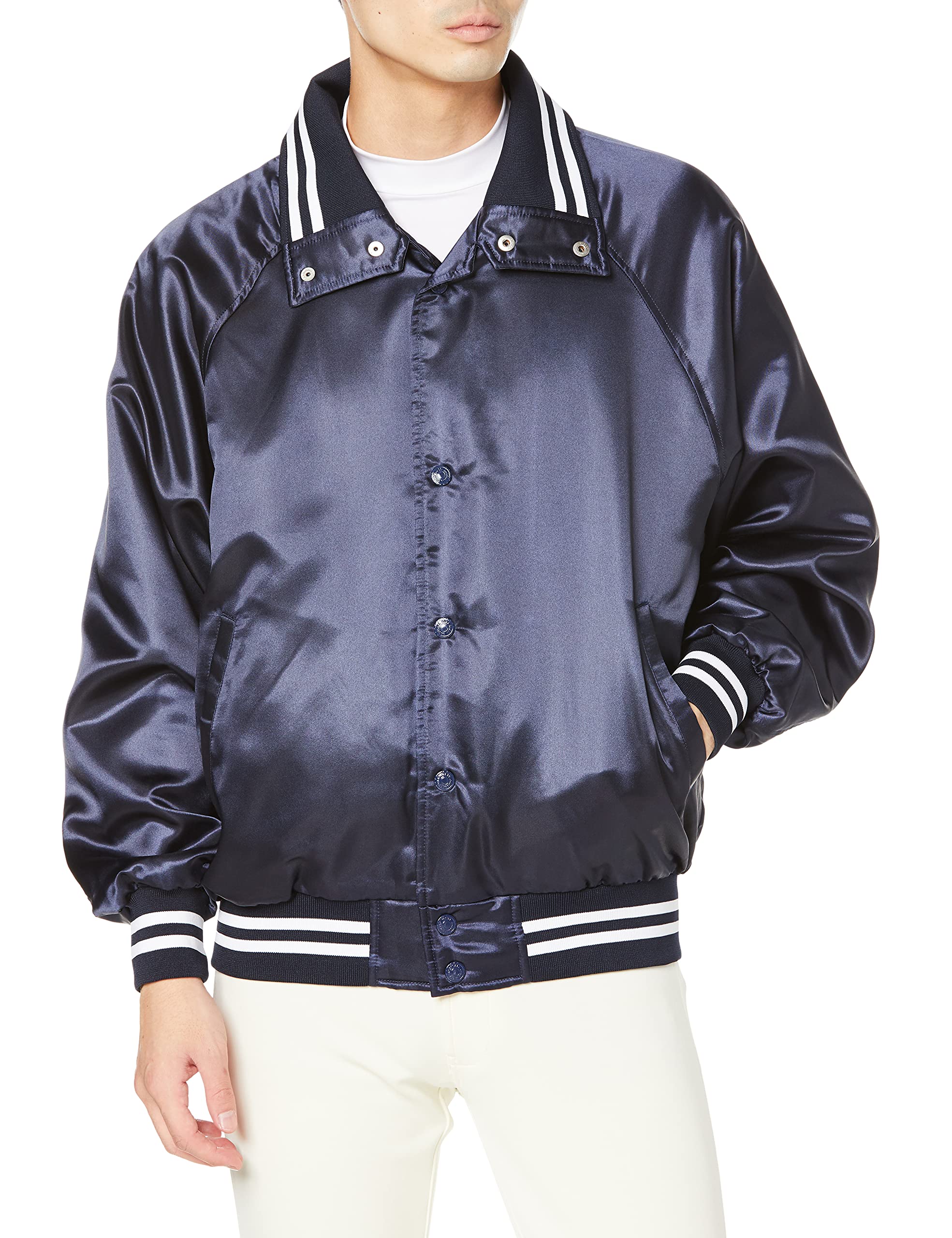 Amazon | ゼット(ZETT)野球 グラウンドコート 防寒用 BOG305 ネイビー